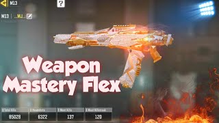 CODM Weapon Mastery Flex [upl. by Idden]