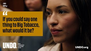 Why if you could say one thing to Big Tobacco what would it be [upl. by Gnehp462]