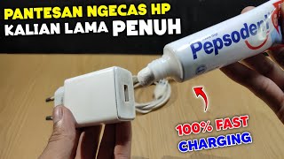 LANGSUNG PENUH  cara mengatasi charger hp yang lambat mengisi daya [upl. by Montagu]