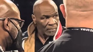 Mike Tyson BOSSES out after SLAPPING Jake Paul amp fans GO WILD at weighin [upl. by Kareem]