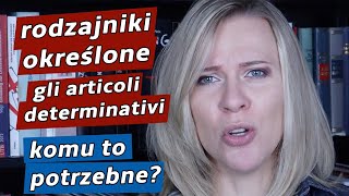 Rodzajniki określone Gli articoli determinativi Język włoski dla początkujących 7 [upl. by Nickles]