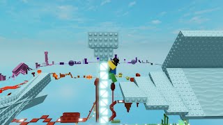 Roblox No Jumping Difficulty Chart Obby  All Stages 1171 [upl. by Carpio]