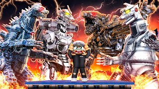 Who is the BEST MECHA GODZILLA in KAIJU UNIVERSE [upl. by Milson]