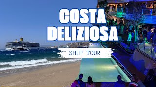 COSTA DELIZIOSA CRUISE SHIP TOUR [upl. by Martha83]