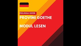 Provime Goethe A1 Moduli i Leximit  Lesen Geothe A1 [upl. by Aeriell]