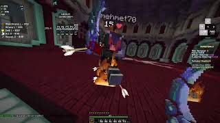 SonOyuncu SkyBlock Nether PvP Part 21  Minecraft [upl. by Foulk]