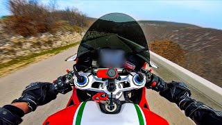 PURE SOUND EN PANIGALE V4 DE 226 CHEVAUX 🤯🚀 [upl. by Nwahshar]