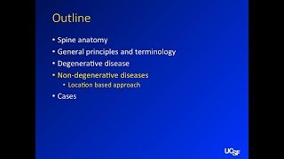 Basic spine imaging  ch 4  non degenerative disease [upl. by Esmerelda]