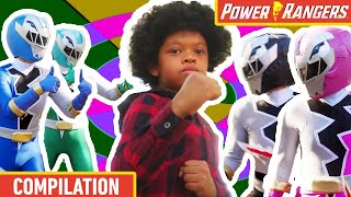 Whos The Best Ranger 🦸 Hero Challenge ⚡ Power Rangers Kids Force ⚡ In Real Life Ninja Skills [upl. by Emixam]