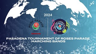 Marching Bands of the 2024 Pasadena Tournament of Roses Parade [upl. by Beetner2]