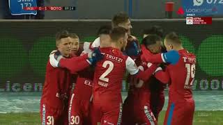 Poli Iasi  FC Botosani 01 I Oaspetii castiga gol Fili in minutul 89 I Et 17 20202021 [upl. by Yelnek]