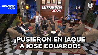 Los Miembros revelan indiscreciones de José Eduardo Derbez y Leonardo de Lozanne  Miembros al Aire [upl. by Kronfeld]