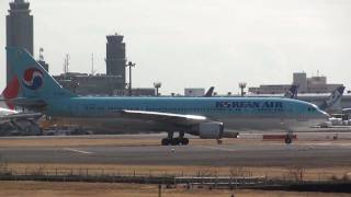 Korean Air Airbus A300600R  Narita International Airport【NRTRJAA】 [upl. by Inerney898]