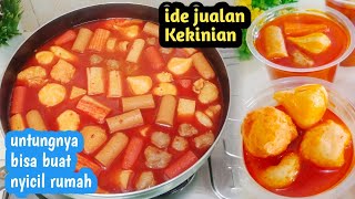 IDE JUALAN ini bisa untung 200 persen  Resep BAKSO SEAFOOD korea wajib kalian coba [upl. by Atul]