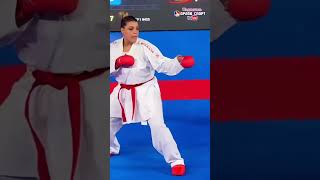 Part 1 fight karate worldkarate combatsport [upl. by Etteluap967]