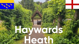 Haywards Heath  West Sussex  England  UK  Europe  18062022  Town Walk [upl. by Apps]