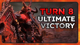 Skarbrand Turn 8 Ultimate Victory NO EXPLOITS  Total war Warhammer 3 [upl. by Ula]