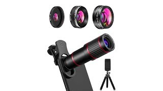 Phone Camera Lens  MACTREM Phone Lens Kit  9 in 1 20X Telephoto Lens [upl. by Assirac812]