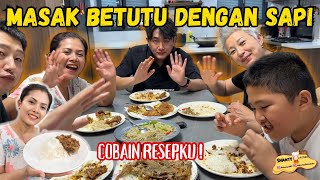 COBA MASAK BETUTU PAKAI SAPI DENGAN RESEP ANDALANKU UNTUK ANAK YANG SUDAH RINDU MAKNYUS BANGETT🤤 [upl. by Varhol]