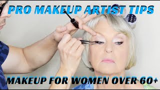 How to do Makeup on Women over 60 Makeup Tutorial  mathias4makeup [upl. by Aryek]