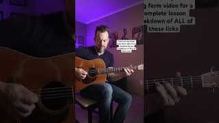 Fast Bluegrass Flatpicking Licks [upl. by Ritch]