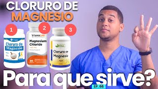 CLORURO DE MAGNESIO PARA QUE SIRVE  3 COSAS  MEDICAMENTOS [upl. by Nytsirk844]