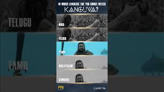 Which language will you be watching it in Drop a comment and let us know kanguva kanguva review [upl. by Aleik457]