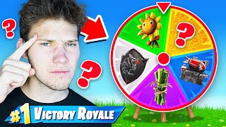 RANDOM Back Bling SPIN THE WHEEL Challenge In Fortnite [upl. by Woolcott123]