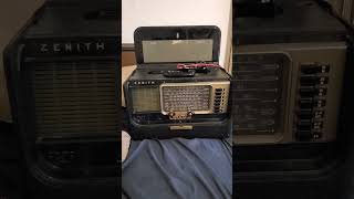 retro vintage zenith transoceanic radio [upl. by Kcirneh505]