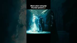 Black adam using his thunder power🗿 marvel [upl. by Airlie899]