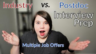 Postdoc vs Industry Interview Preparation Differences that Land Job Offers [upl. by Aissac]