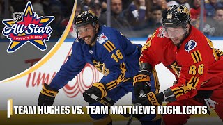 2024 NHL AllStar Game Team Hughes vs Team Matthews  Full Game Highlights  NHL on ESPN [upl. by Tessa277]