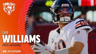 Caleb Williams on Week 14 Performance  Chicago Bears [upl. by Attela]