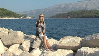 Beautiful holiday destination in Croatia Island Korcula with gorgeous sandy beaches [upl. by Ennayram]