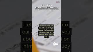 Get Ready for BIG Changes to Canadas International Student Visas [upl. by Avat]