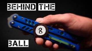 Balisong Tutorial Behind the 8 ball [upl. by Ykcin346]