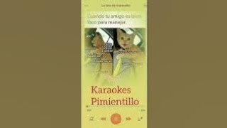 Si Por Amor karaoke Pancho Barraza [upl. by Albright]