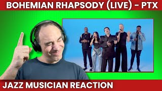 Matt Pentatonix Reaction to Bohemian Rhapsody Live [upl. by Alsi]