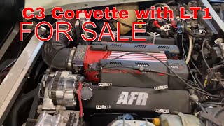 C3 Corvette with LT1 For Sale [upl. by Enilav]