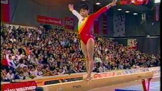 Bai Chunyue  2001 Cottbus Winners Final Balance Beam [upl. by Philbin]