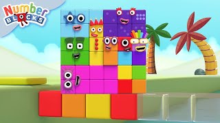 Two Hour PATTERN PALACE Bonanza 🏰  Learn to Count  Full episodes  Numberblocks [upl. by Dagmar]