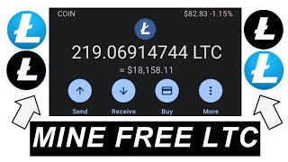 Claim Free Litecoin To Trust Wallet  No Investment 💯 Free LTC Mining Site [upl. by Ohce]