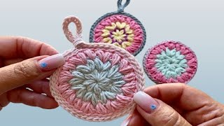 DISCOS  ALMOHADILLAS DESMAQUILLANTES A CROCHET REGALOS PRÁCTICOS 👍 [upl. by Graves723]