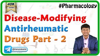 Diseasemodifying antirheumatic drugs DMARDs Part 2  Pharmacology [upl. by Latricia81]