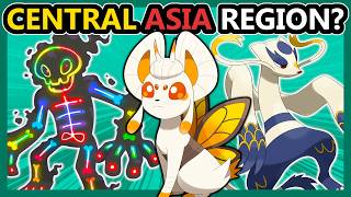 What if CENTRAL ASIA was a Pokemon Region [upl. by Nekcarb]