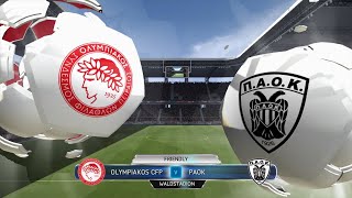 Fifa 14 Olympiakos  PAOK Xbox 360 Gameplay [upl. by Ellennahc642]