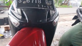 penggantian silsok depan honda suprax 125 [upl. by Piotr]