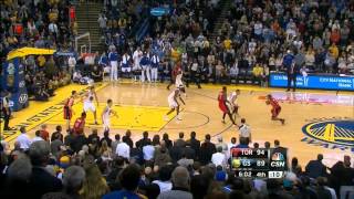 Golden State Warriors 27 point comeback vs Raptors 20131204 [upl. by Thissa]