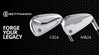 Forge Your Legacy Bettinardi Golf Premieres FirstGeneration Irons  The MB24 and CB24 [upl. by Tterej]