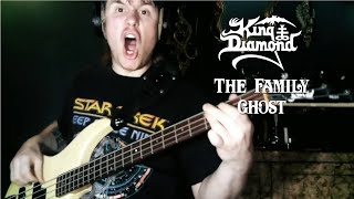 King Diamond  The Family Ghost Bass Cover [upl. by Kermy196]